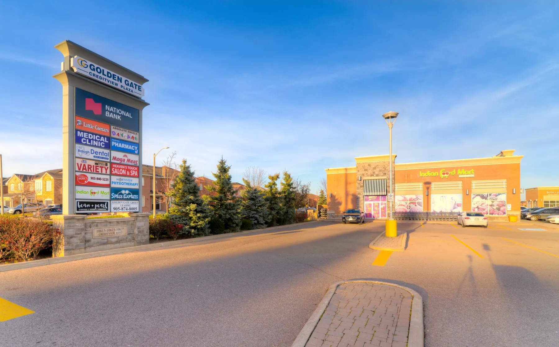 Creditview Plaza exterior
